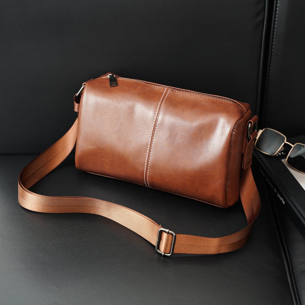 レトロ風 ショルダー バッグ 1色 11310