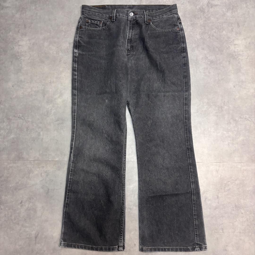 リーバイス516 Levis W33 ブラックデニム 90s 黒 21357