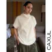 Cashmere Blend Shaggy Knit Top／2color