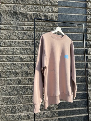 *LIMITED* HEAVY WEIGHT CREW NECK SMOKY SWEAT　" Roses Turn BLUE "