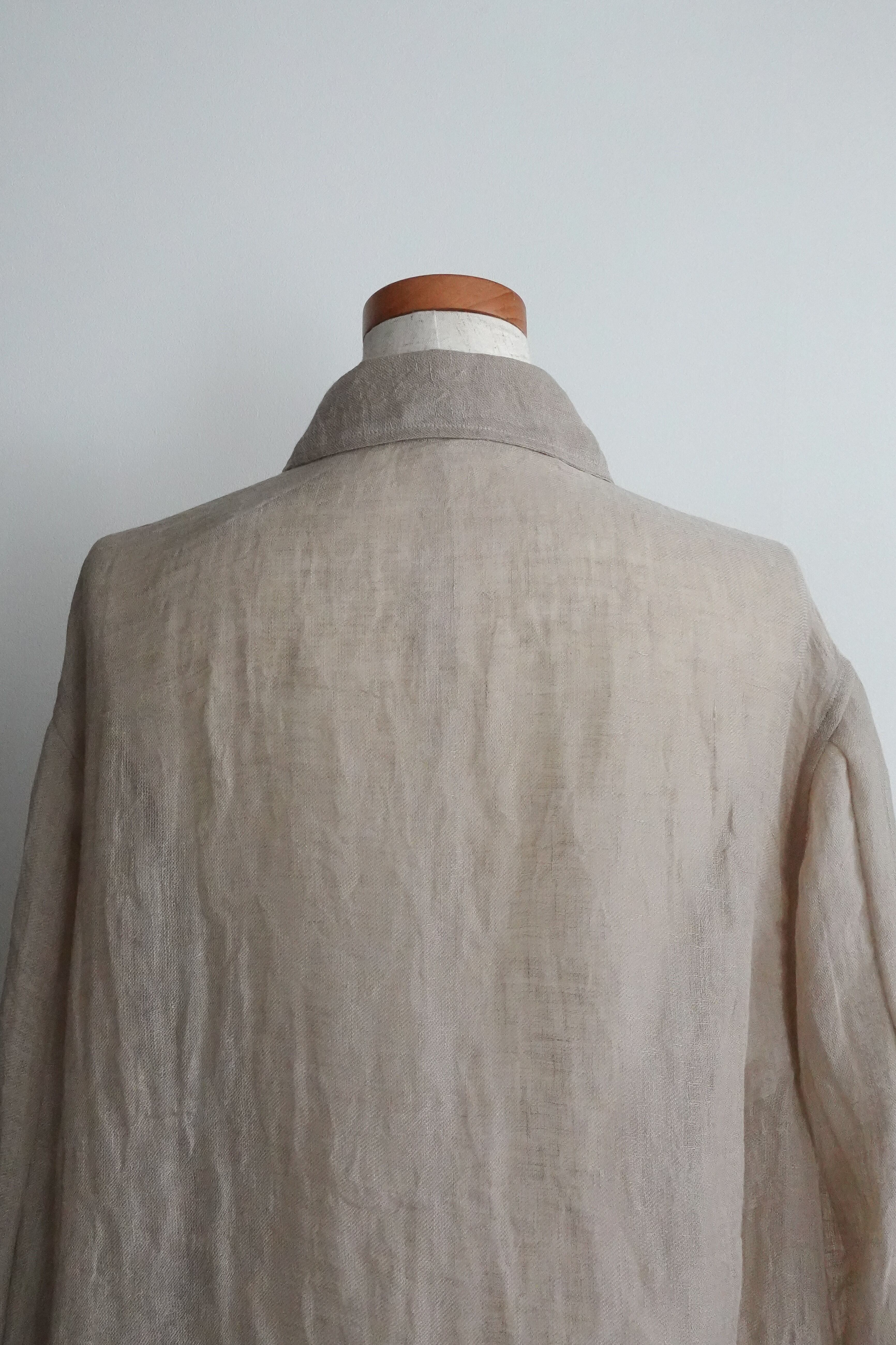 ERiKOKATORi】linen gawze shirts/NATURAL | TOLMA.