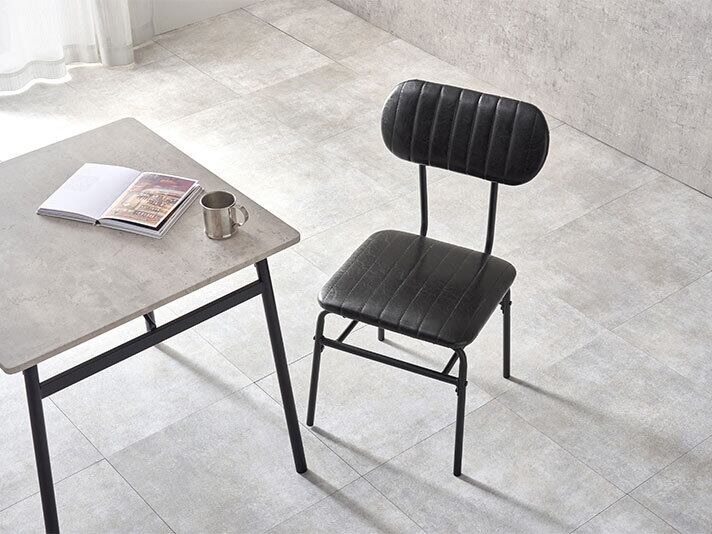 1月中旬入荷予定】70×70 ヴィンテージ風ダイニングセット 【マーブル