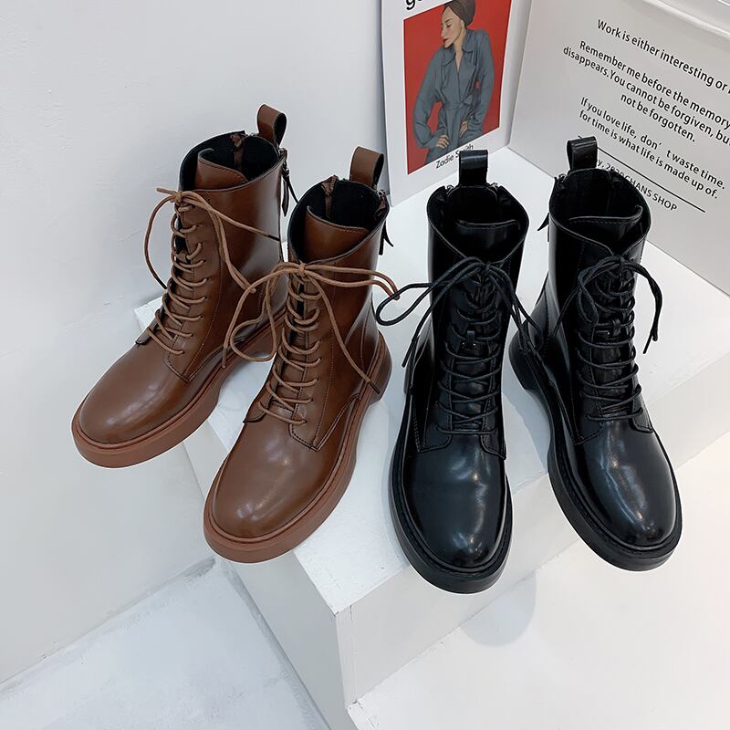 ブーツスタイルウィンターレッド レース 靴 シューズ 冬物 レースアップ フェイクシューズ29886220487