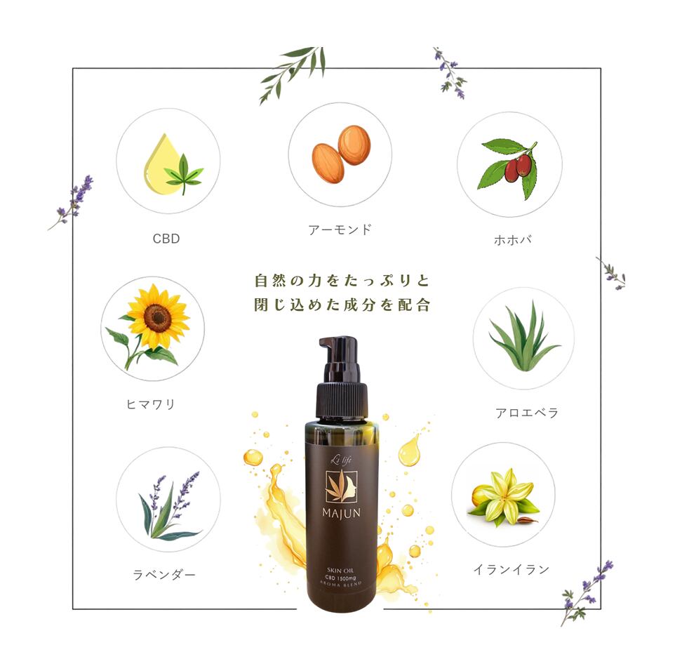 麻潤CBDスキンオイル | lslifeshop