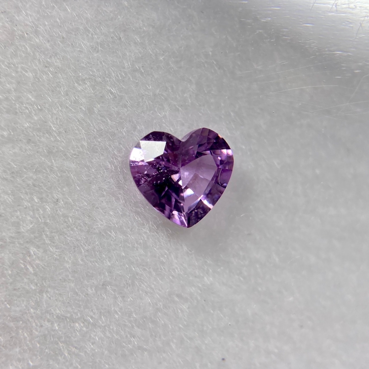 ハートカット サファイア 約4.8mm No.10
