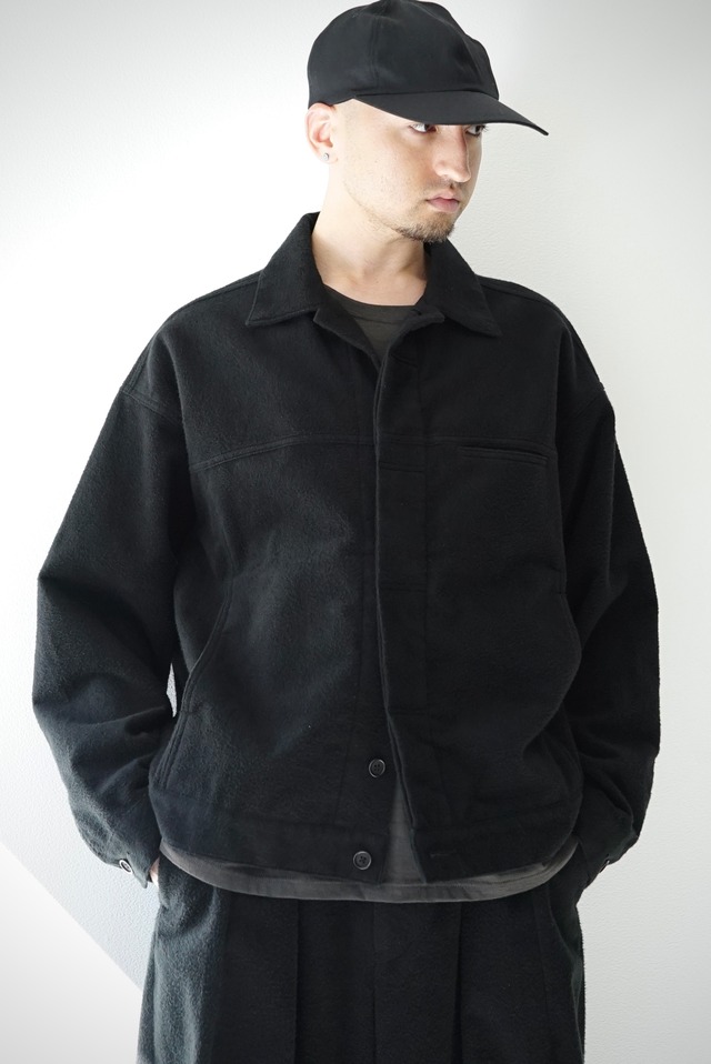 Napping Moleskin / Big Jean Jacket (BLACK)