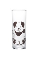 『冷感グラス牛乳スマイルグラス』『犬&猫』*子供 笑顔 牛乳 着せ替え ボトル 犬　猫  動物