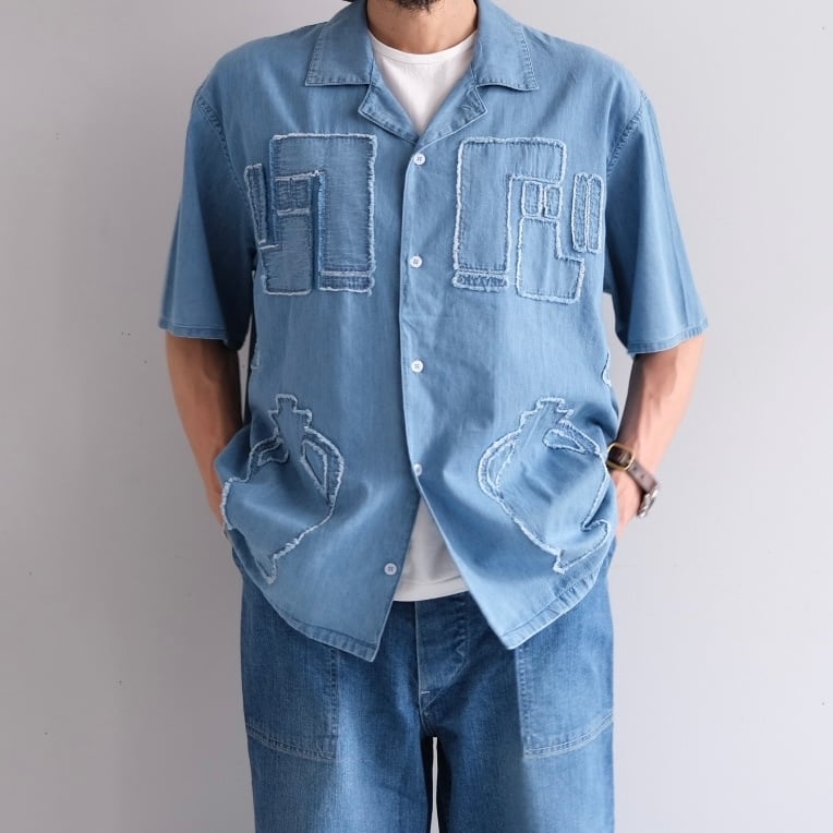 SEE ALL “Men's Cuba Shirt Denim” | Lapel online store