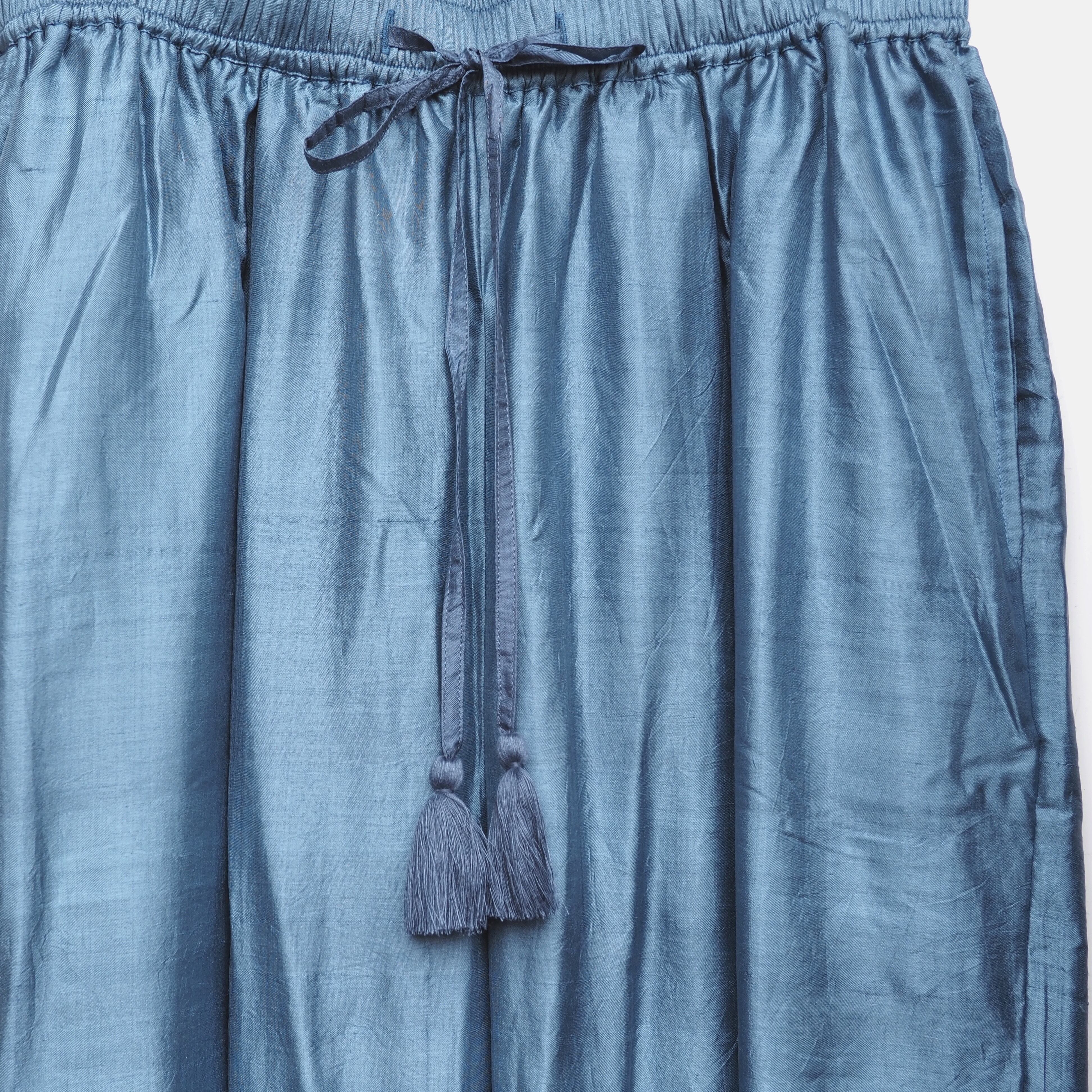 BUNON/Kahdi Silk flower pants