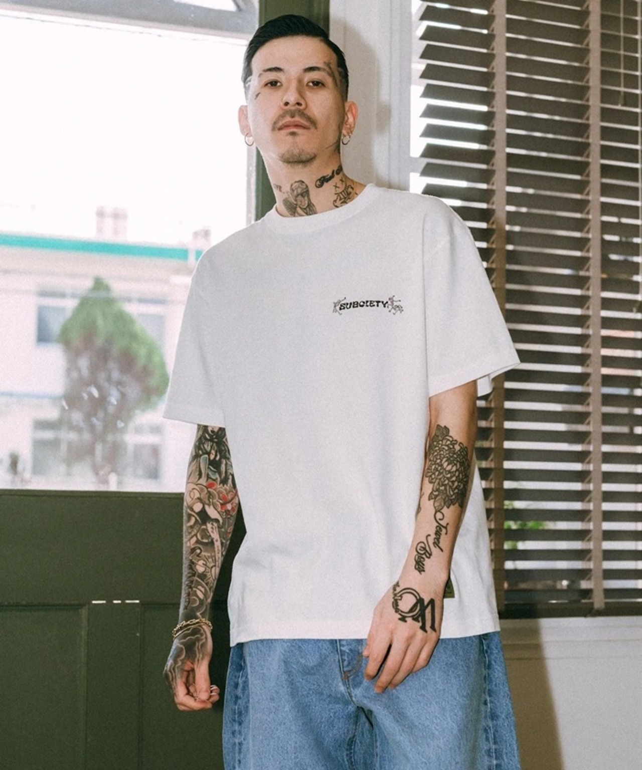 SUBCIETY / Hell Tee / 半袖Tシャツ / Tシャツ / 105-40486 / WHITE - 2
