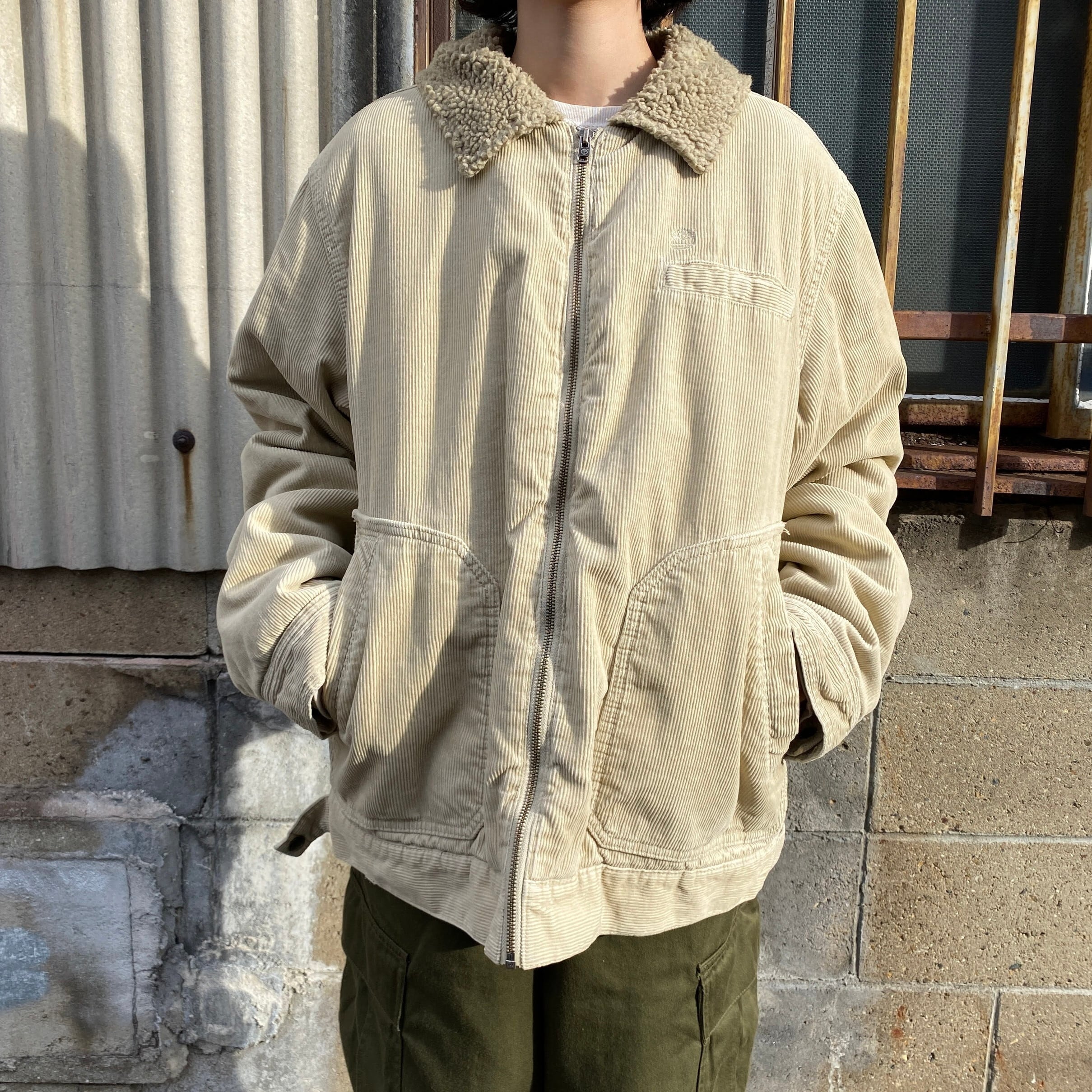 Timberland オールドティンバーランド コーデュロイ ボアジャケット 