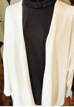 綿ニットカーディガン