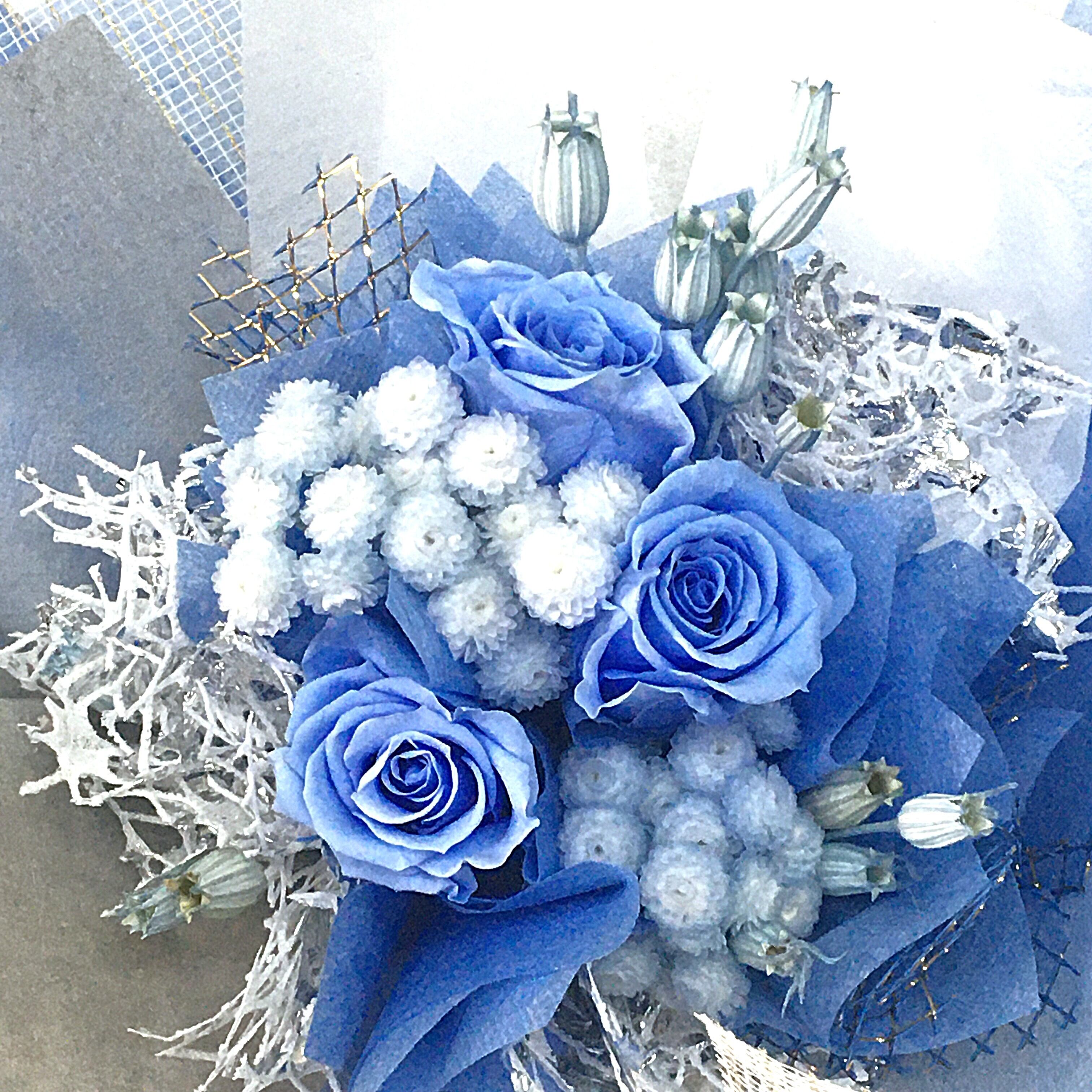 置けるブーケ（ブルー）B-015 | デザイナーズスタジオ エフ