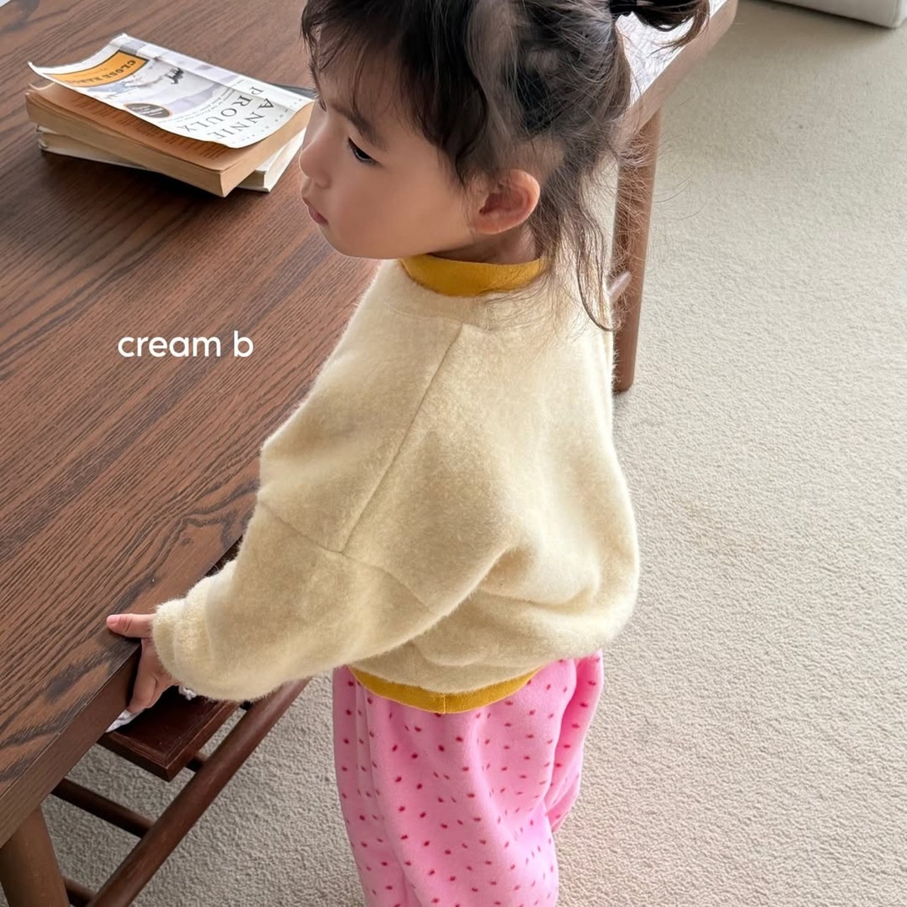 韓国子供服 / 26winter / cream bbang / ポンポンジョガーパンツ / キッズ / 冬服 *XXS~XL*