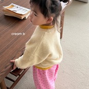 韓国子供服 / 26winter / cream bbang / ポンポンジョガーパンツ / キッズ / 冬服 *XXS~XL*