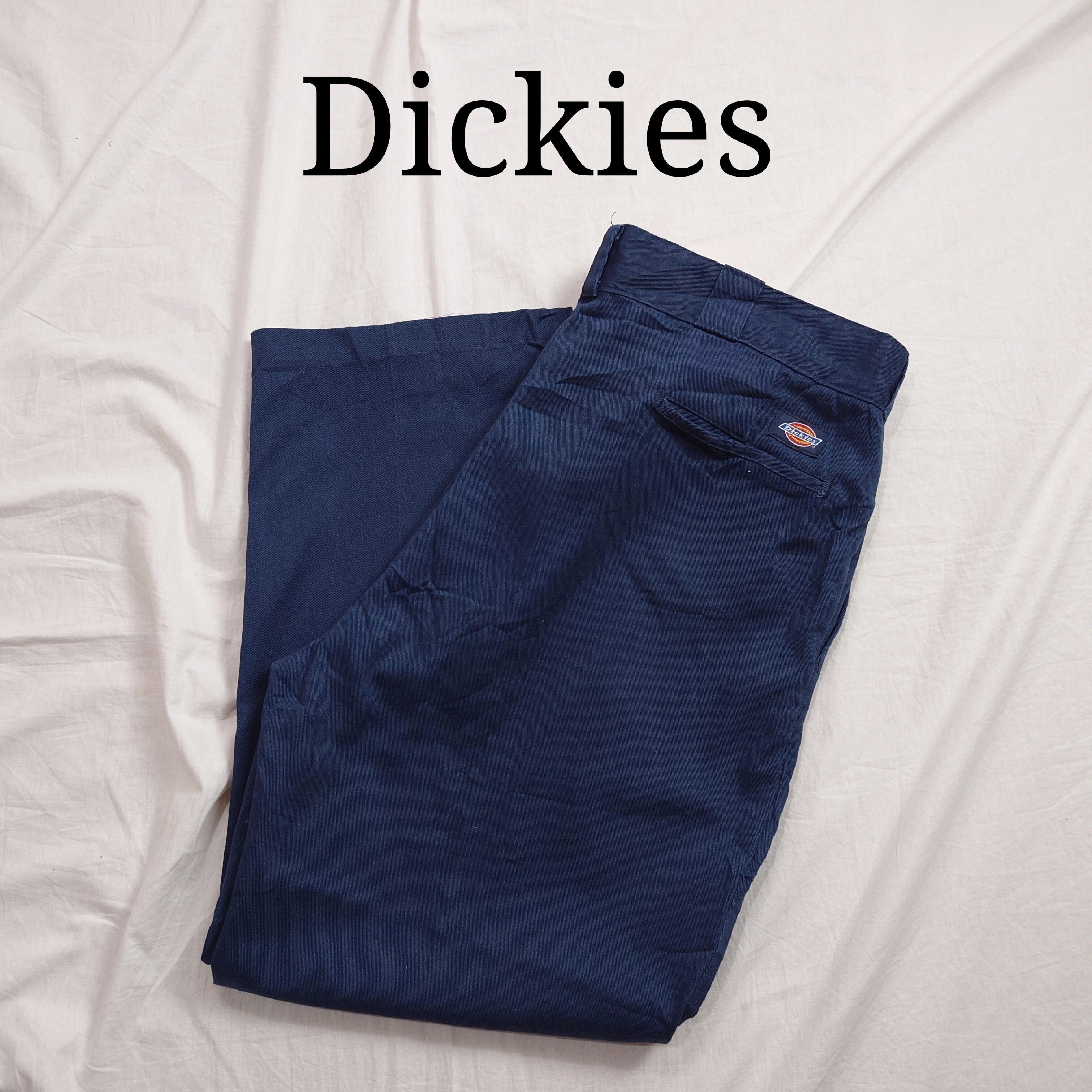 •90’s USA製 Dickies 874 ネイビー ワークパンツ