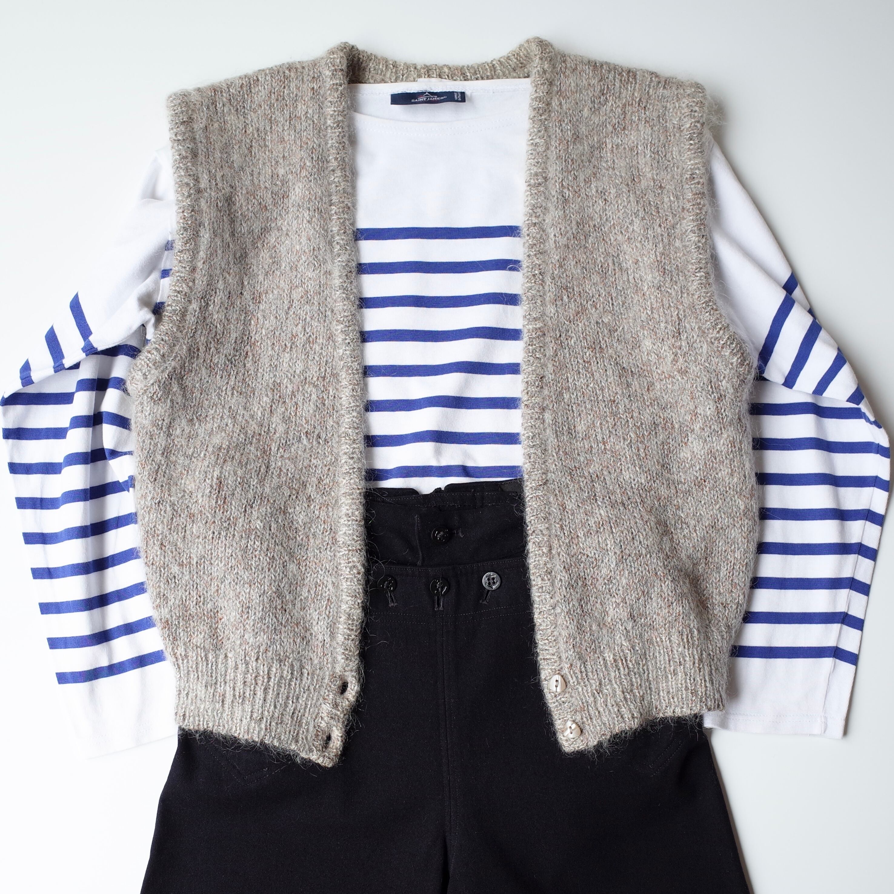 UK acryl knit vest
