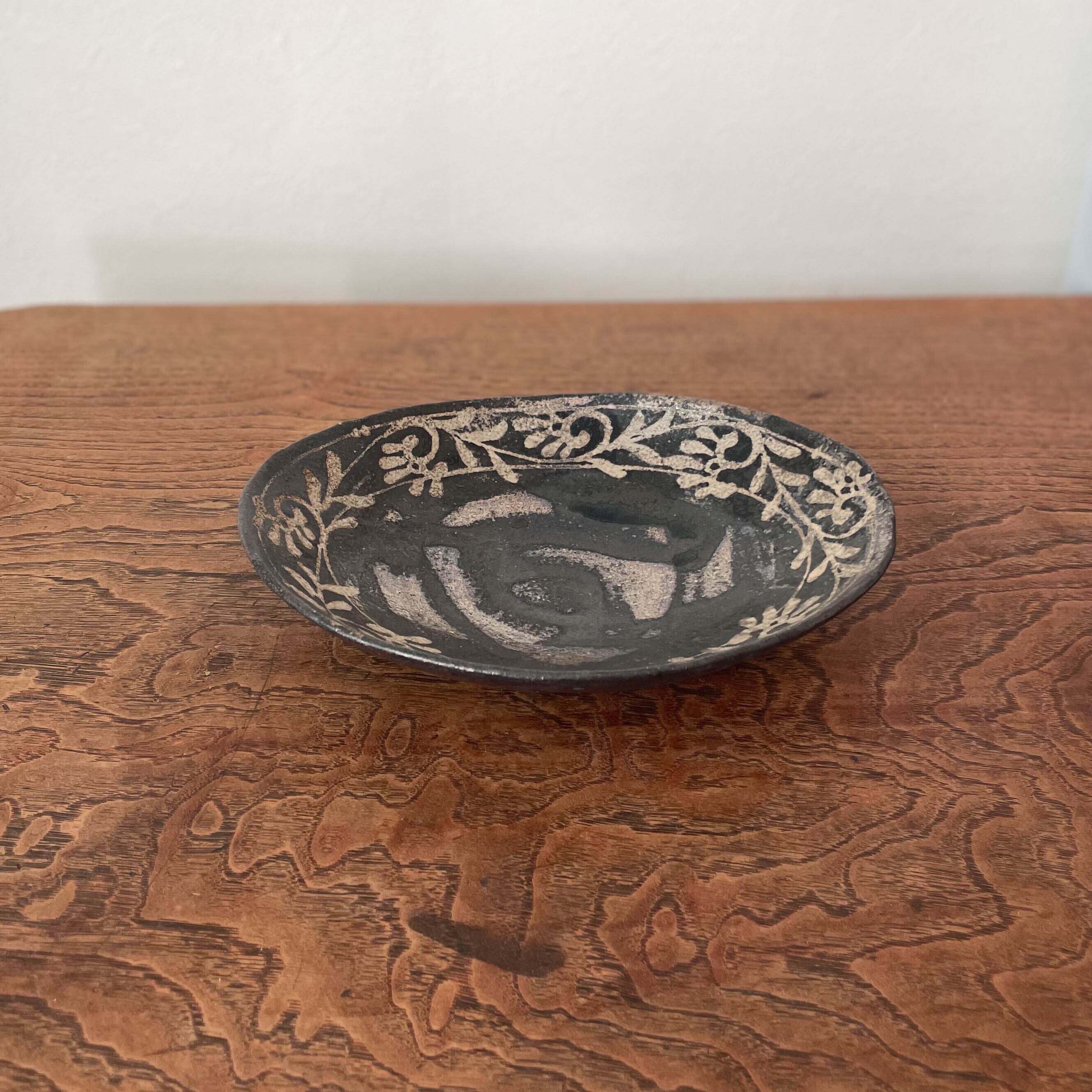 ロウ抜き楕円鉢_渡辺信史 | shokuno_ne