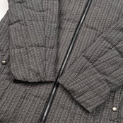 レノマ オム renoma HOMME ヘリンボーン フード付き ダウンジャケット サイズ M /メンズ