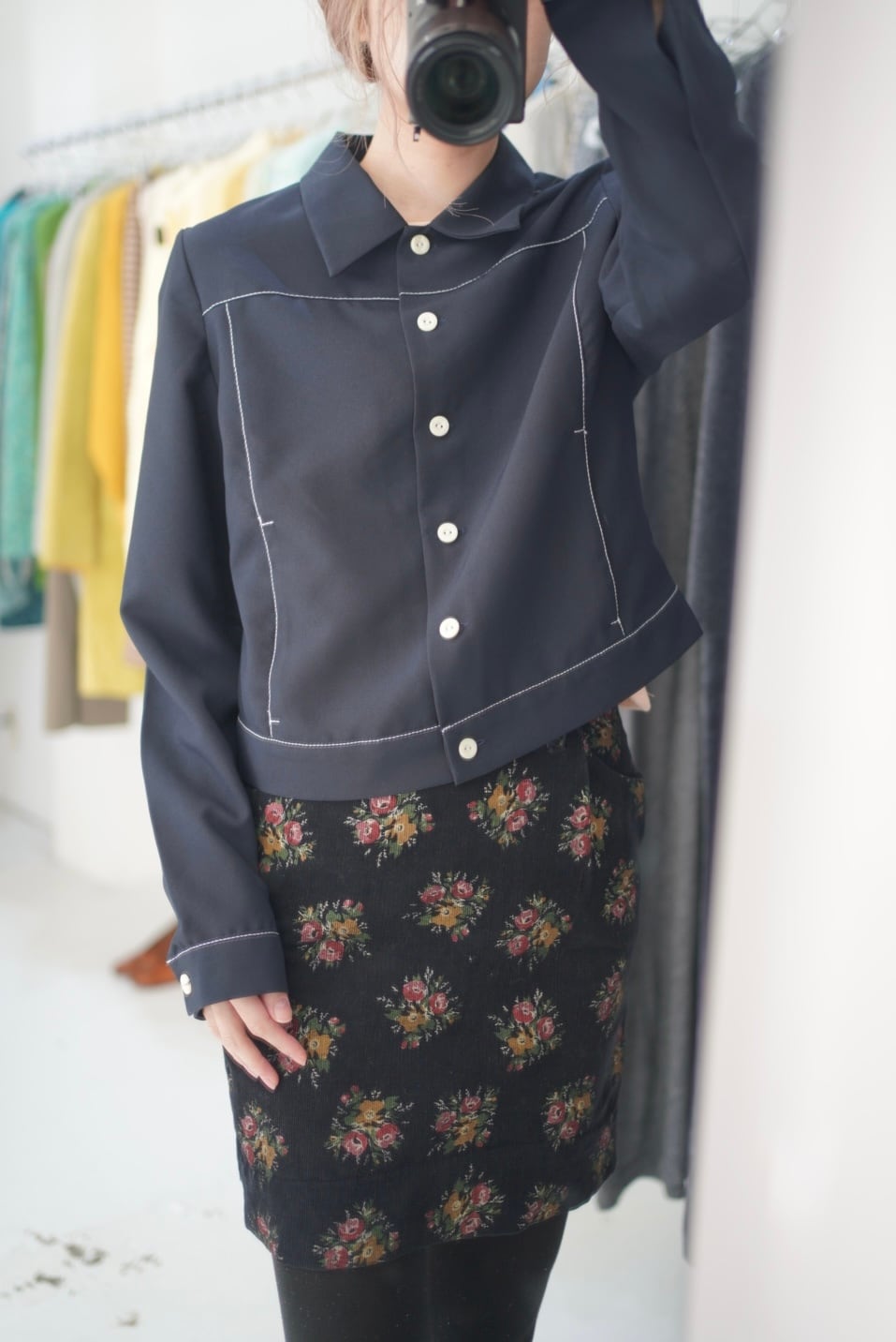 stitch design shirt jacket