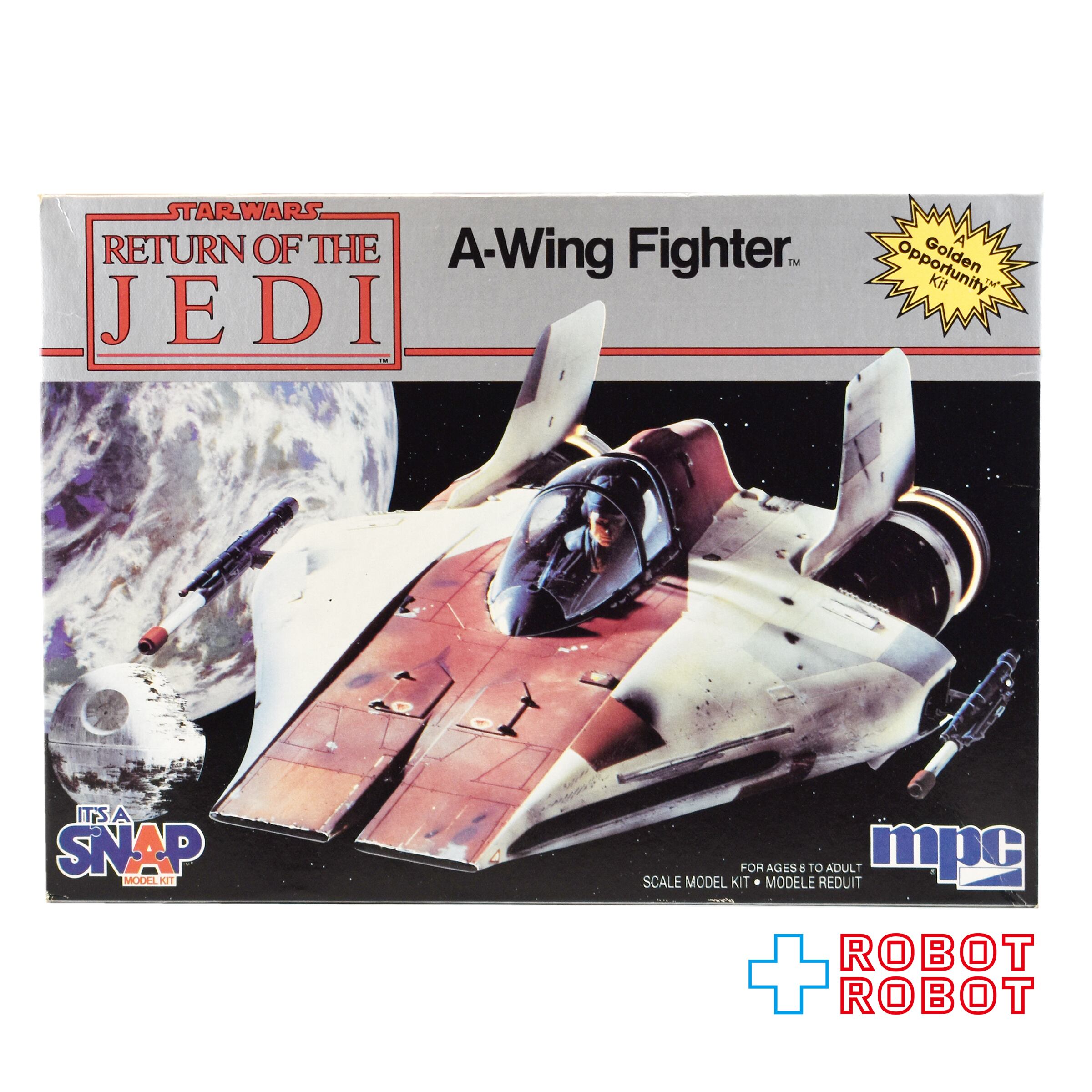 Star Wars A-Wing Fighter 　MPC（未開封） mpc スター・ウォーズ Aウイングファイター モデルキット 箱入