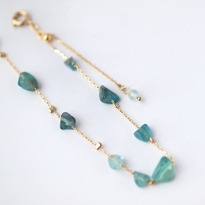 ビーズキット アパタイト・ブレスレットキット 手作り