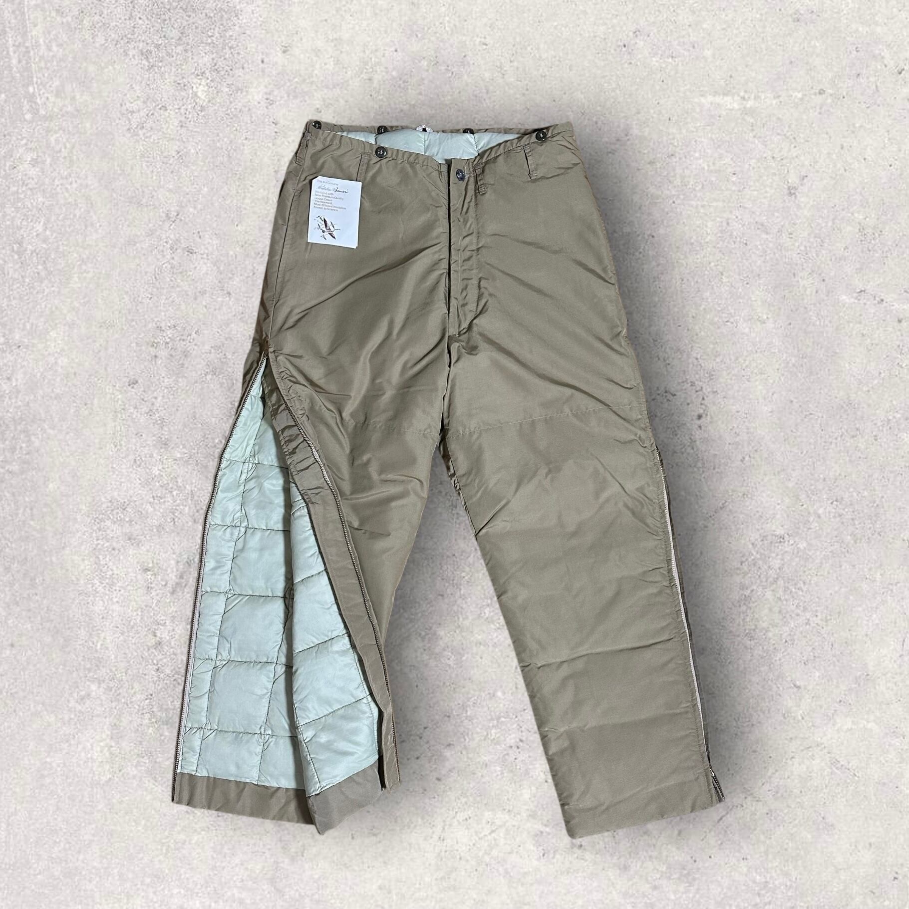 80s eddie bauer quilting dawnpants