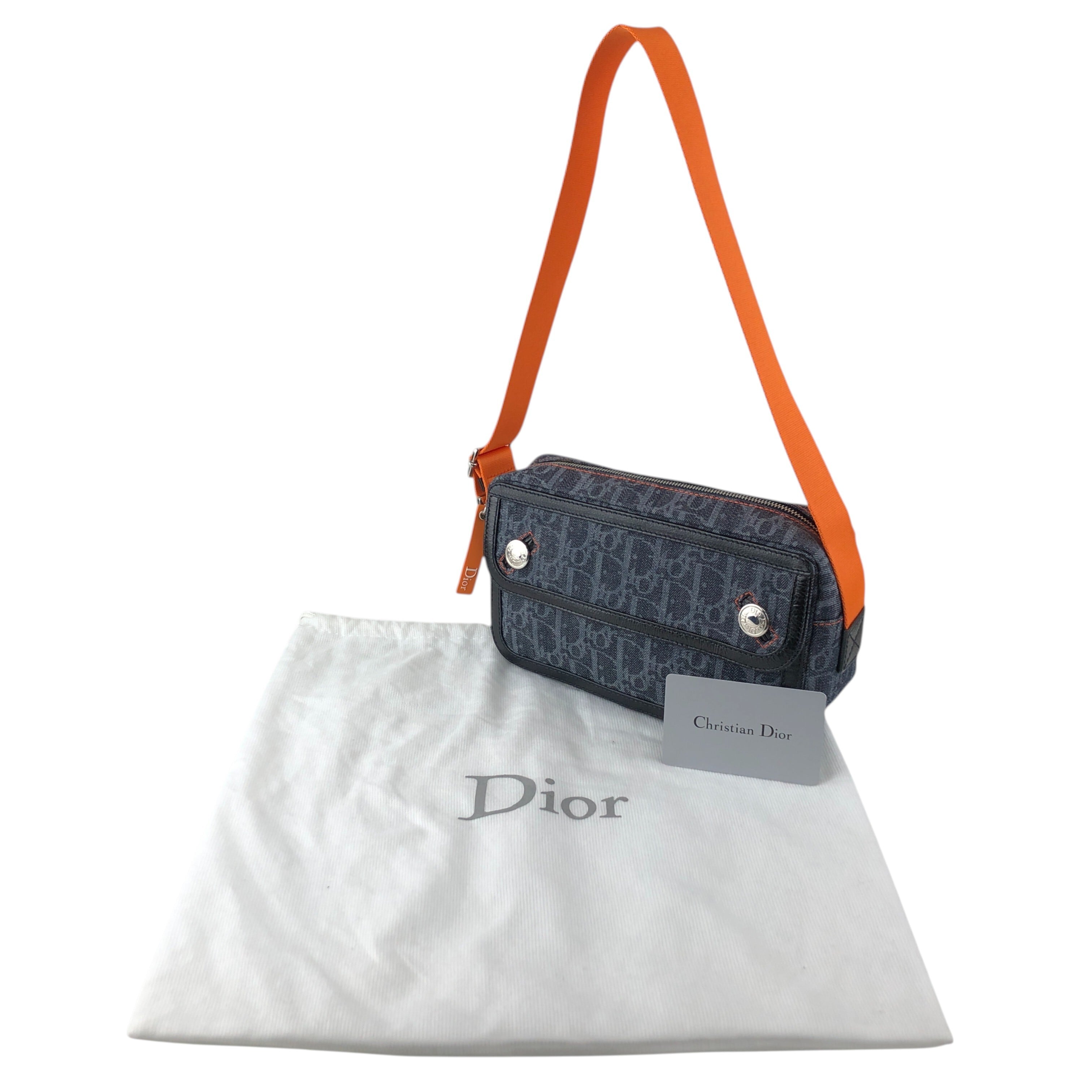 ChristianDior ハンドバッグ フライトライン　トロッター　デニム Christian Dior クリスチャン ディオール フライトライン トロッター