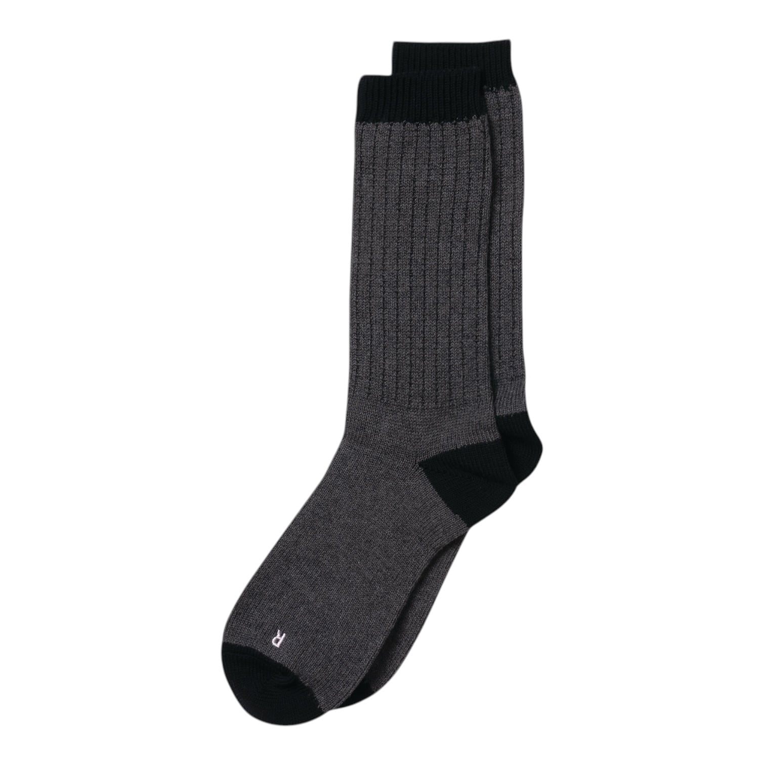 【Little Yarmouth】Utility Rib Sox(BLACK)