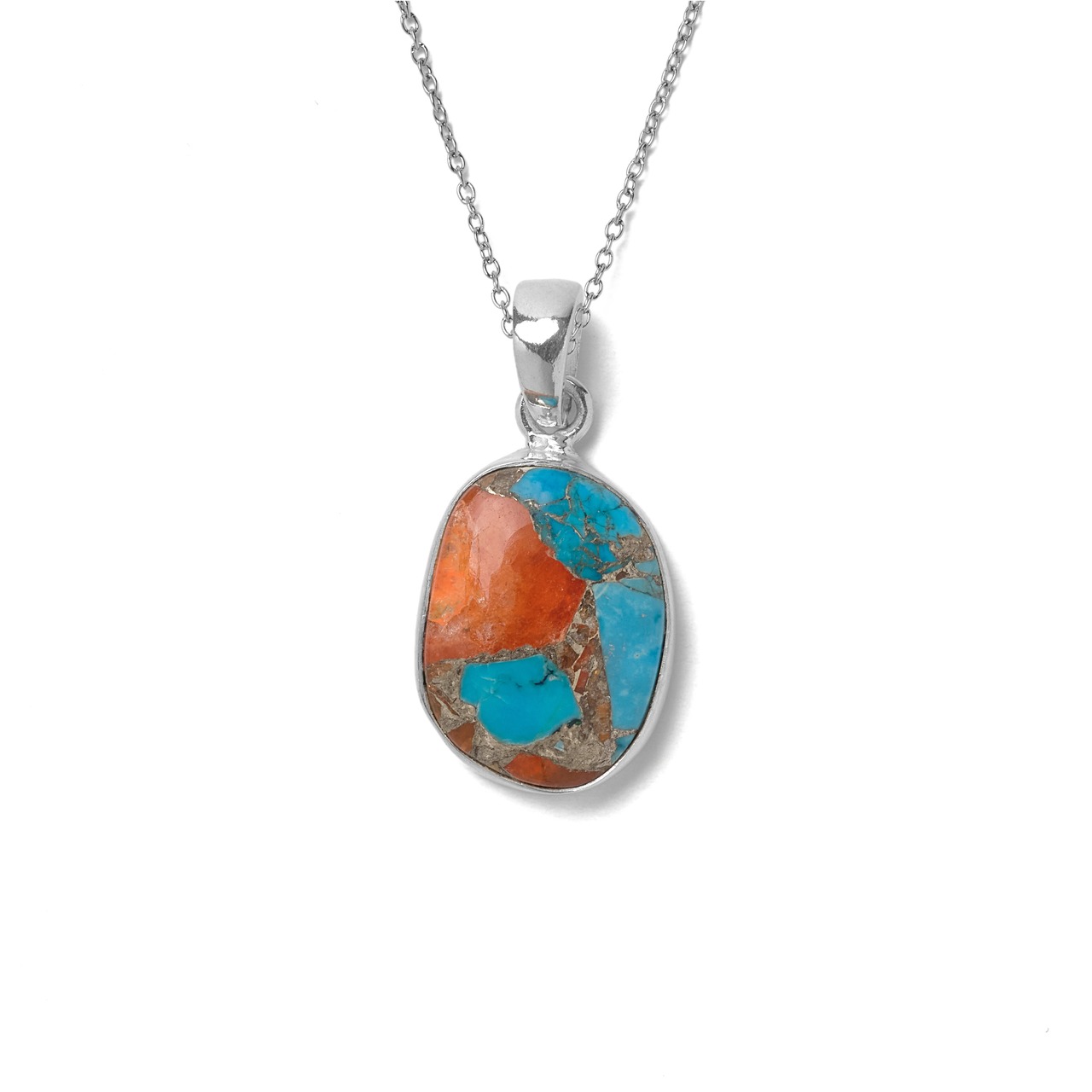 【MARKET】SINGLE STONE NECKLACE 0159