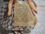 チェック花柄ワンピース　「Nancy Ann Story Book Doll」（日焼けあり） 画像16