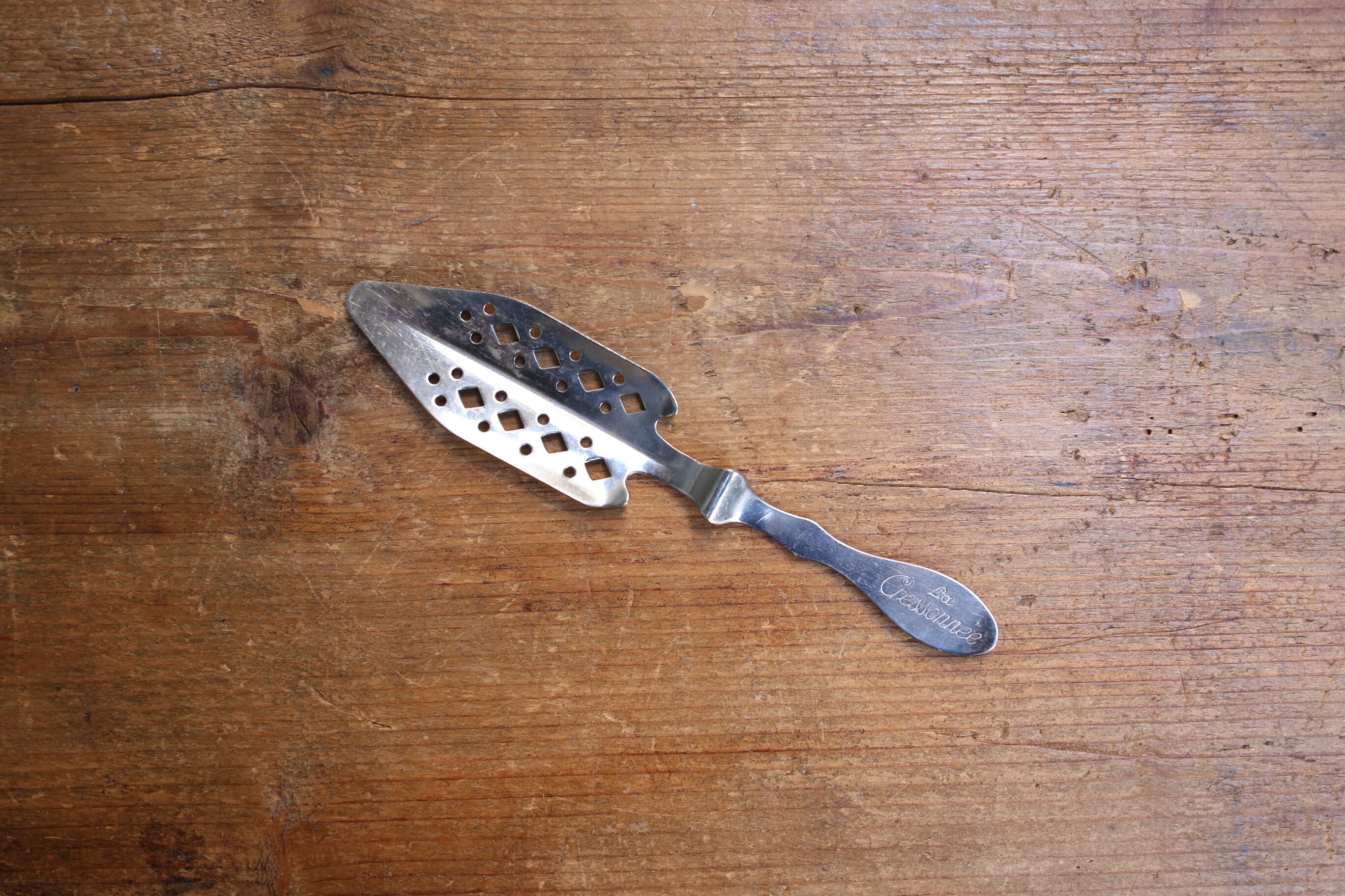 フランス アンティーク ヴィンテージ アブサンスプーン 『La Cressonnée』 N-03467c