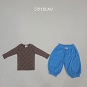 【取寄】SOYBEAN ドットココ上下セット|秋服|韓国子供服| 26/AT
