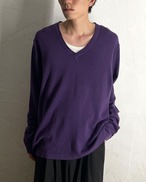 DOLCE&GABBANA "Inside-Out" V-Neck Knit ITALY製