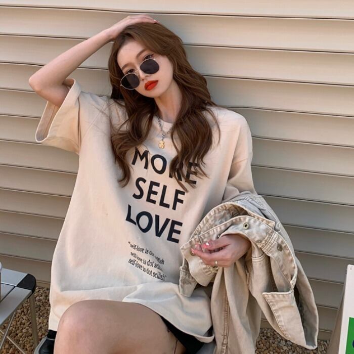 カジュアルTシャツ サマールーズトップス 夏物 モンロー59718845327