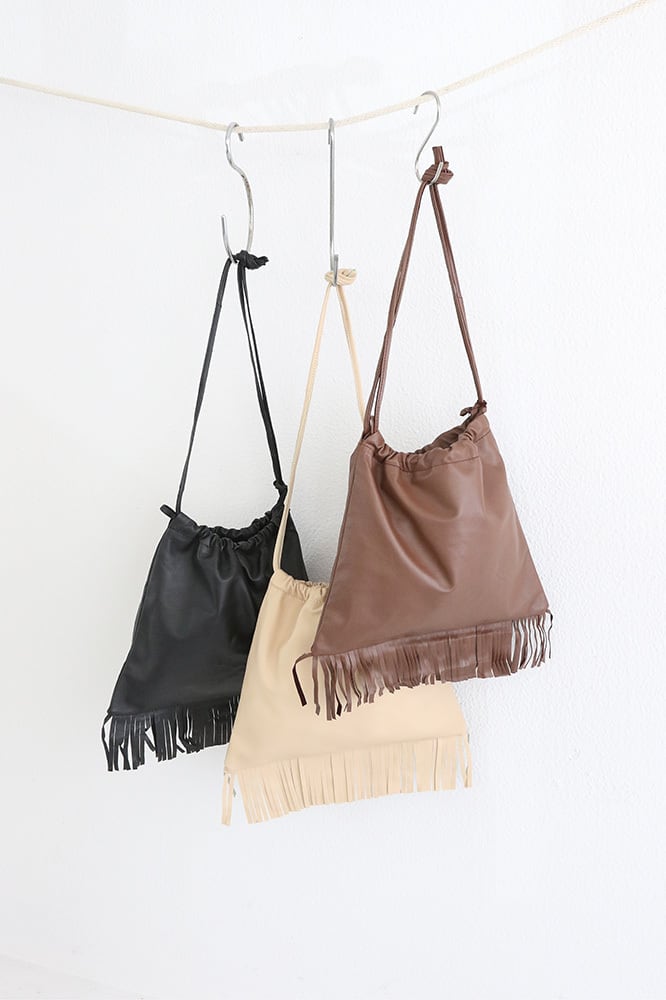ドローストリングフリンジBAG(5W38001E)