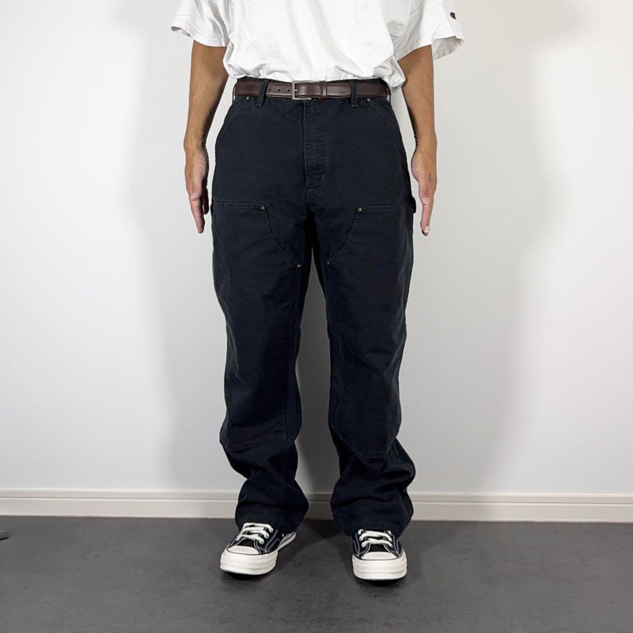 Carhartt double knee painter pants W35L30 古着 - 5