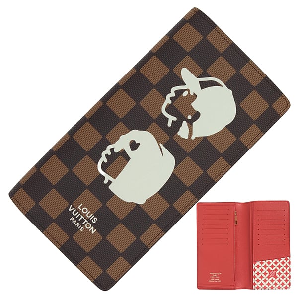 美品‼️ ルイヴィトン ダミエ エクリプス ポルトフォイユ ブラザ 長財布 Unused LOUIS VUITTON ルイヴィトン 長財布 メンズ ポルトフォイユ