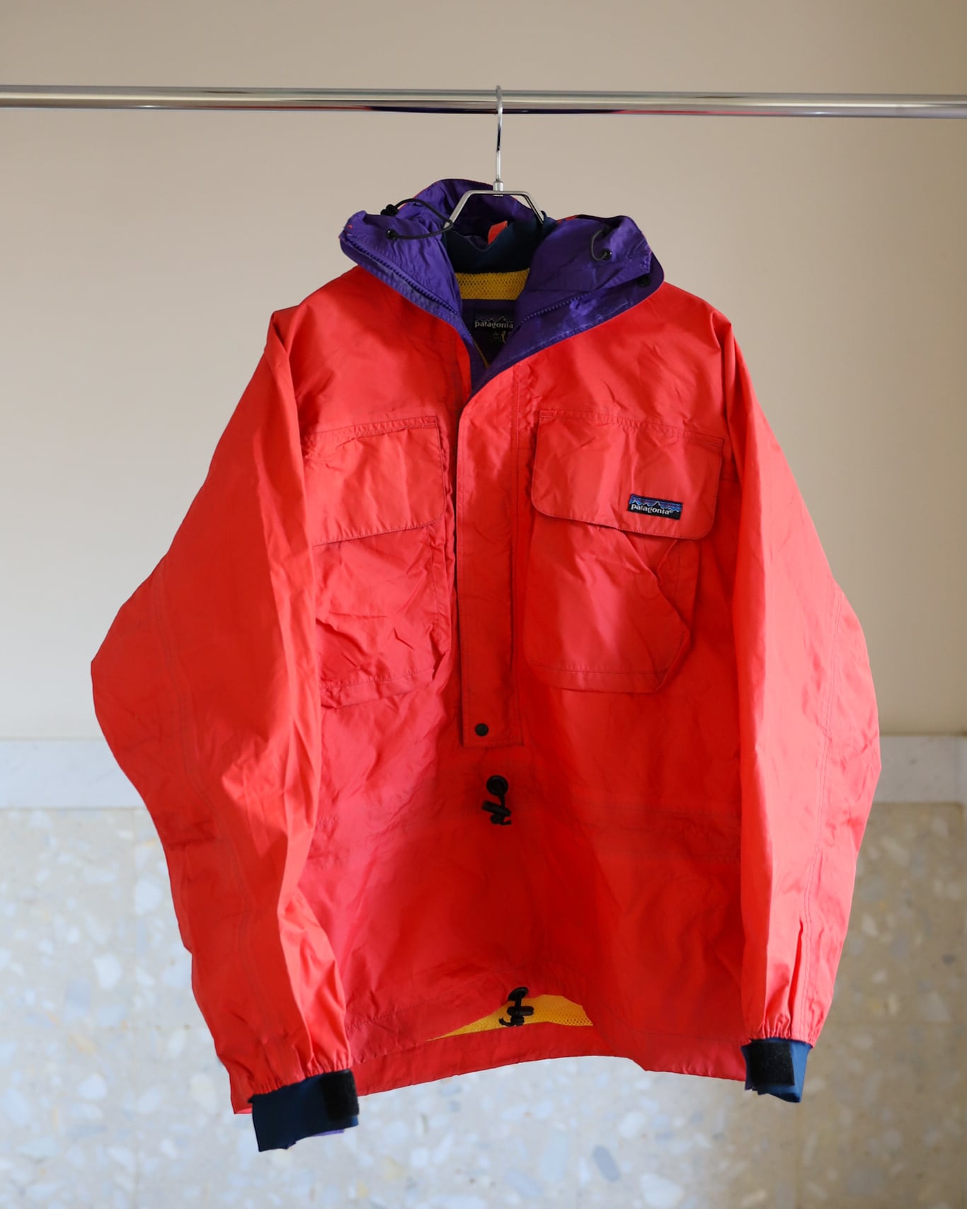 極美品】90s Patagonia special vintage SKANORAK SST jacket red made