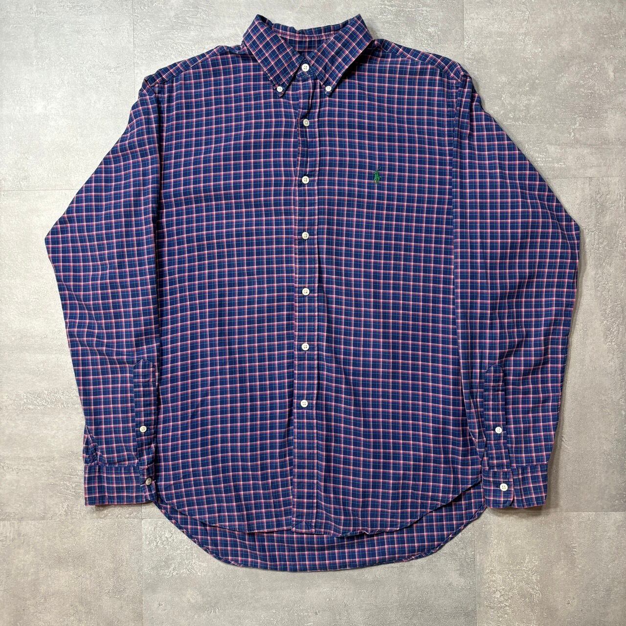 《L》Ralph Lauren ラルフローレン 長袖シャツ チェック no.4093