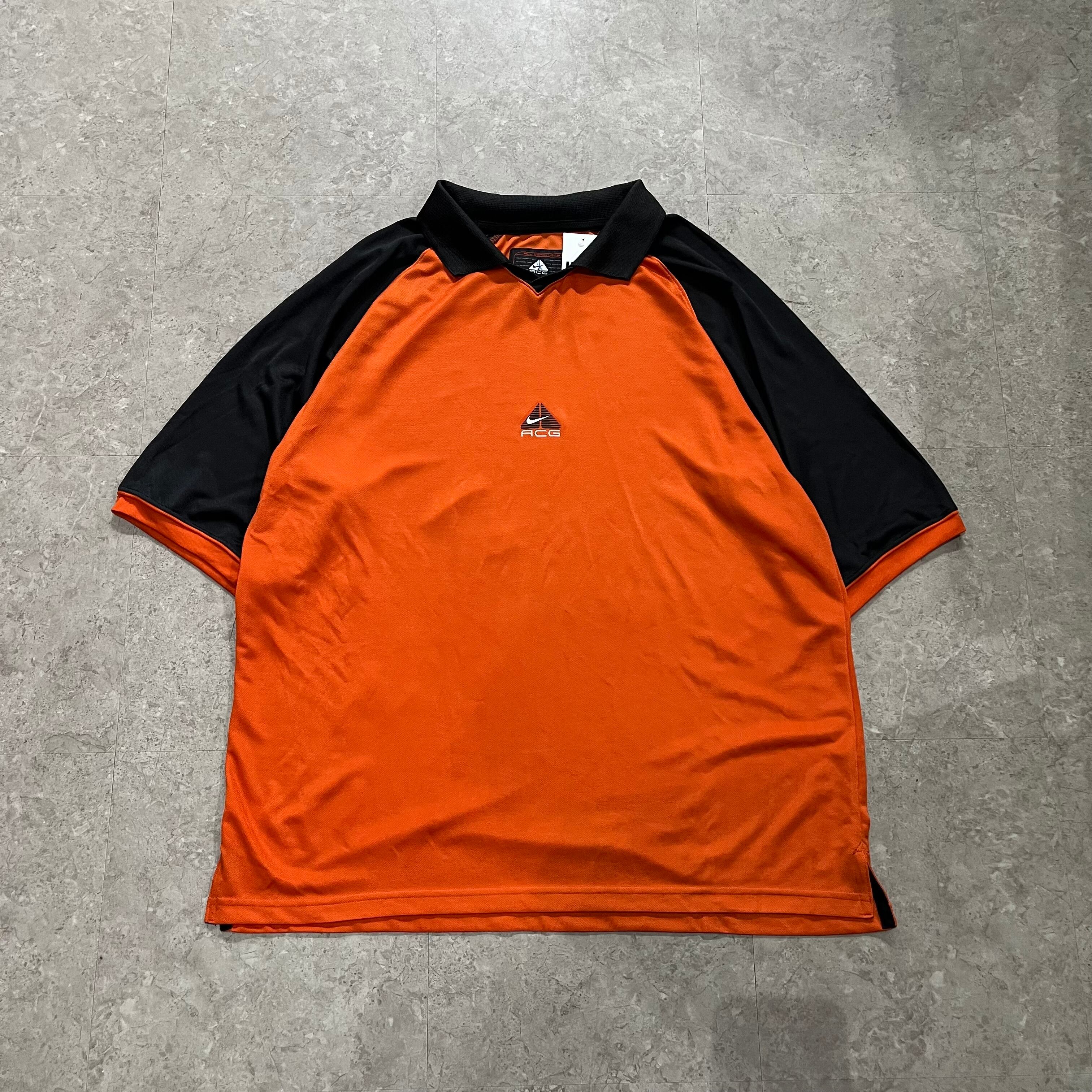 90s NIKE ACG raglan S/S polo shirt【仙台店】
