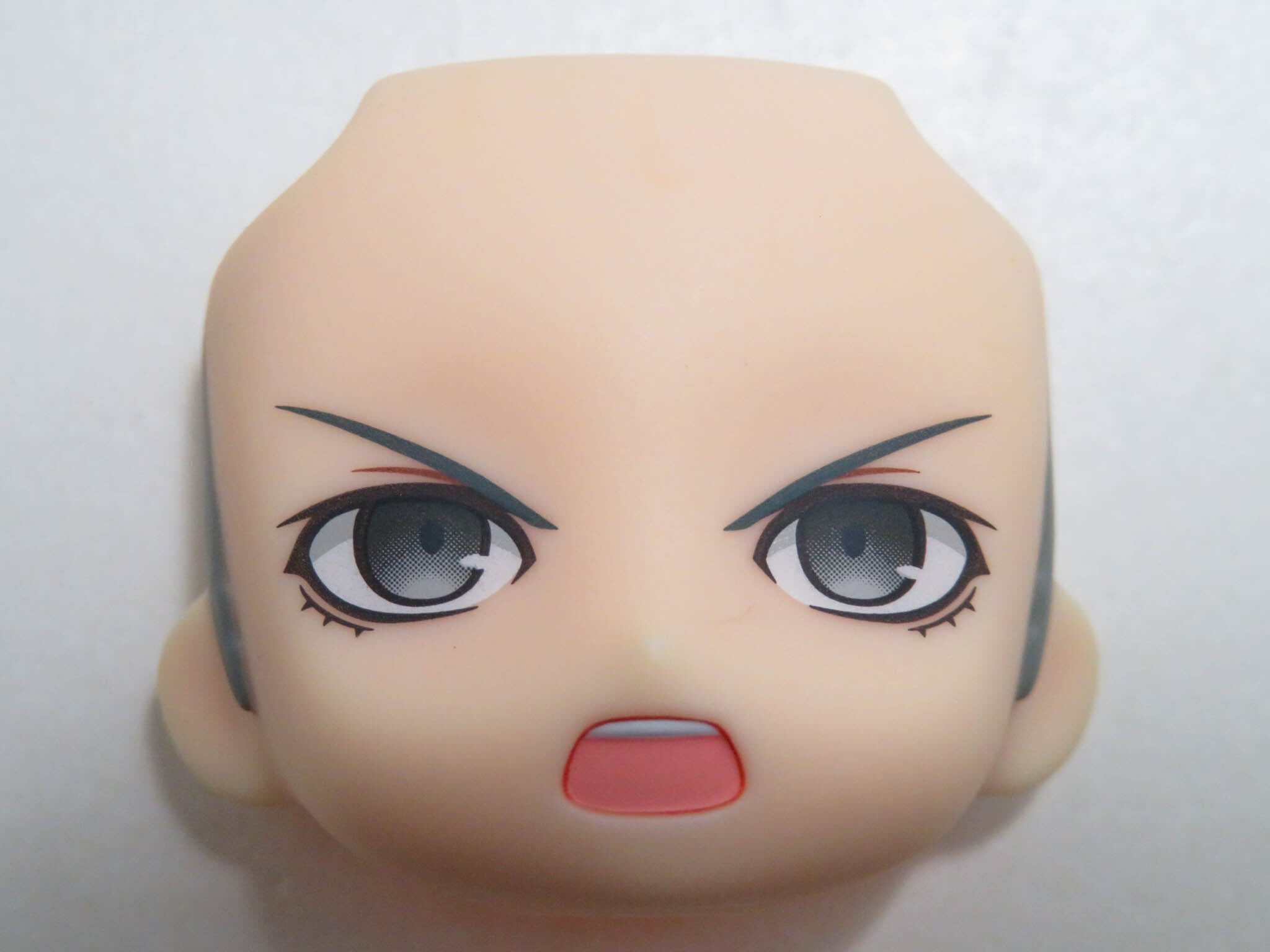 再入荷(A−ランク)【1607】 P4G主人公 顔パーツ 真剣顔 ねんどろいど