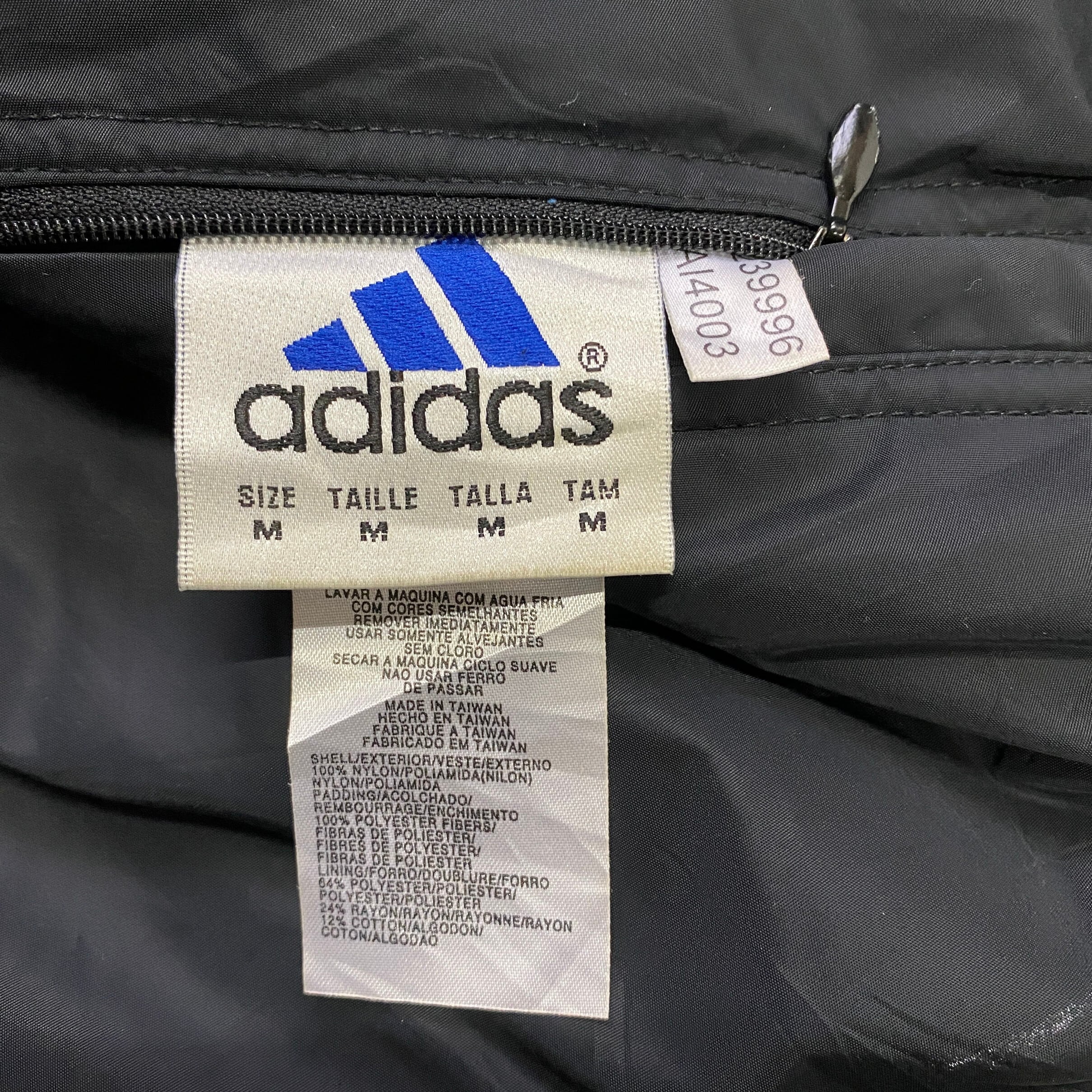 00年代 ビンテージ adidas アディダス リバーシブル 中綿 スウェット