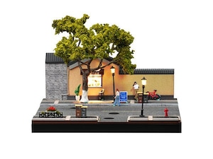 収蔵家(SHOUCANGJIA) 1/64 海外情景ジオラマ 南京・古嶺路にある美術学院「コーチスタジオ」 SCJ82053-A