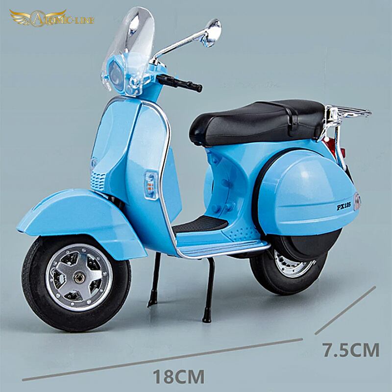 ベスパ VESPA PX125 ミニカー 1/10 ライト点滅 エンジンサウンド ベスパ VESPA PX125 ミニカー 1/10 ライト点滅 エンジンサウンド