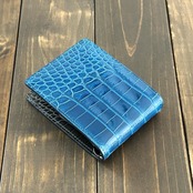 アリゲーター 無双 マネークリップ ピーコックブルー