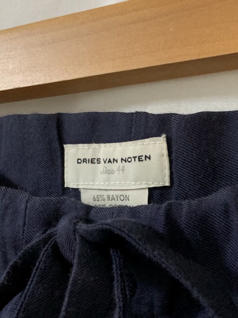 Tapered Silhouette Design Easy Pants "DRIES VAN NOTEN"