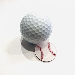 ゴルフマーカー・野球ボール (マグネットタイプ)