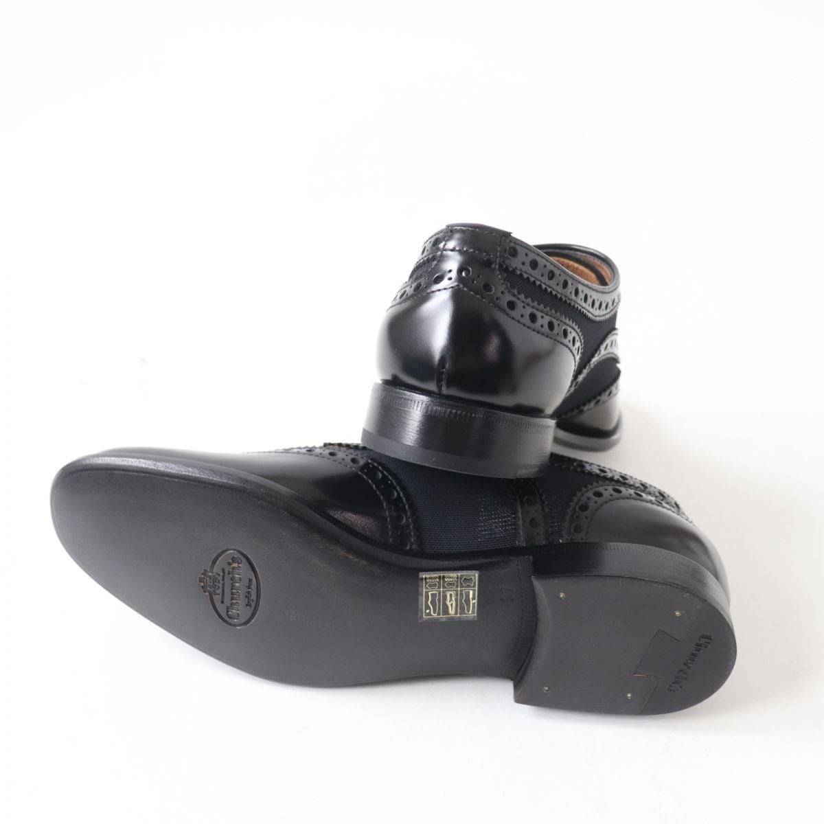 Church's ブラック ダブルモンクストラップ Church's ダブルモンク