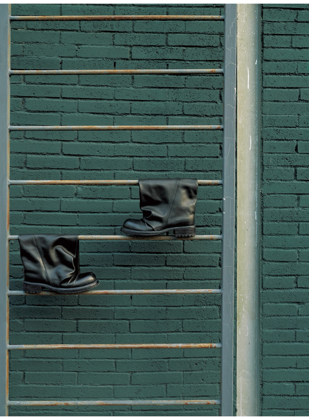 JCAESAR STUDIO Pleated Leather Boots